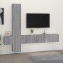 Set de muebles para TV 5 pzas madera contrachapada gris Sonoma de , Muebles TV - Ref: Foro24-3114252, Precio: 169,32 €, Descu...