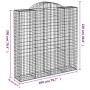 Cestas de gaviones 20 uds forma de arco hierro 200x50x200/220cm de , Maceteros y jardineras - Ref: Foro24-3146440, Precio: 2,...