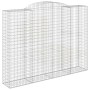 Cestas de gaviones 15 uds forma de arco hierro 300x50x220/240cm de , Maceteros y jardineras - Ref: Foro24-3146821, Precio: 2,...