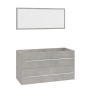 Conjunto de muebles de baño 3 piezas gris hormigón de , Muebles de baño - Ref: Foro24-3152851, Precio: 270,50 €, Descuento: %