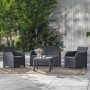 Keter Mesa de jardín Rosalie grafito de , Mesas de jardín - Ref: Foro24-441304, Precio: 45,88 €, Descuento: %