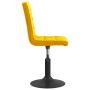 Sillas de comedor giratorias 2 uds terciopelo amarillo mostaza de , Sillas de comedor - Ref: Foro24-335748, Precio: 125,69 €,...