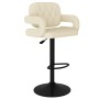 Taburetes de cocina 2 unidades tela crema de , Taburetes de cocina - Ref: Foro24-335619, Precio: 169,10 €, Descuento: %