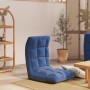 Silla de suelo plegable de tela azul de , Sillas de suelo - Ref: Foro24-336588, Precio: 74,52 €, Descuento: %
