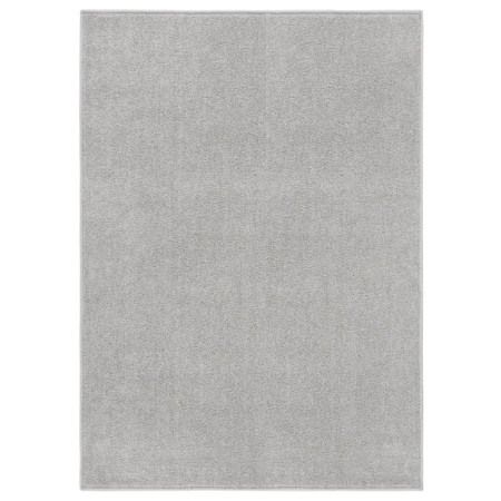 Alfombra de pelo corto gris claro 120x170 cm de , Alfombras - Ref: Foro24-340323, Precio: 49,08 €, Descuento: %