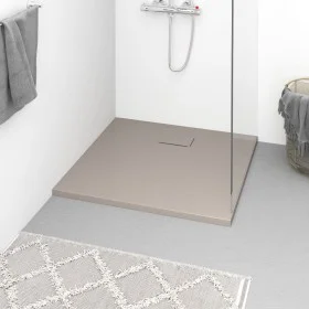 Plato de ducha SMC marrón 90x80 cm de vidaXL, Platos de ducha - Ref: Foro24-148924, Precio: 166,47 €, Descuento: %
