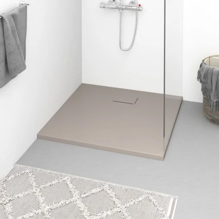 Plato de ducha SMC marrón 90x80 cm de vidaXL, Platos de ducha - Ref: Foro24-148924, Precio: 166,47 €, Descuento: %