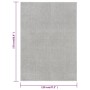 Alfombra de pelo corto gris claro 120x170 cm de , Alfombras - Ref: Foro24-340323, Precio: 49,08 €, Descuento: %