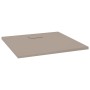 Plato de ducha SMC marrón 90x80 cm de vidaXL, Platos de ducha - Ref: Foro24-148924, Precio: 163,35 €, Descuento: %