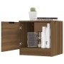 Mesitas de noche 2 unidades color roble marrón 40x39x40 cm de , Mesitas de noche - Ref: Foro24-817032, Precio: 57,93 €, Descu...