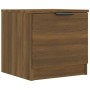 Mesitas de noche 2 unidades color roble marrón 40x39x40 cm de , Mesitas de noche - Ref: Foro24-817032, Precio: 57,93 €, Descu...