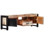 Mueble de TV madera maciza reciclada 120x30x40 cm de , Muebles TV - Ref: Foro24-338223, Precio: 162,27 €, Descuento: %