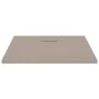 Plato de ducha SMC marrón 90x80 cm de vidaXL, Platos de ducha - Ref: Foro24-148924, Precio: 166,47 €, Descuento: %
