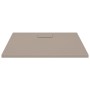 Plato de ducha SMC marrón 90x80 cm de vidaXL, Platos de ducha - Ref: Foro24-148924, Precio: 163,35 €, Descuento: %