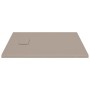 Plato de ducha SMC marrón 90x80 cm de vidaXL, Platos de ducha - Ref: Foro24-148924, Precio: 163,35 €, Descuento: %