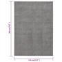 Alfombra de pelo corto gris 140x200 cm de , Alfombras - Ref: Foro24-340316, Precio: 72,49 €, Descuento: %