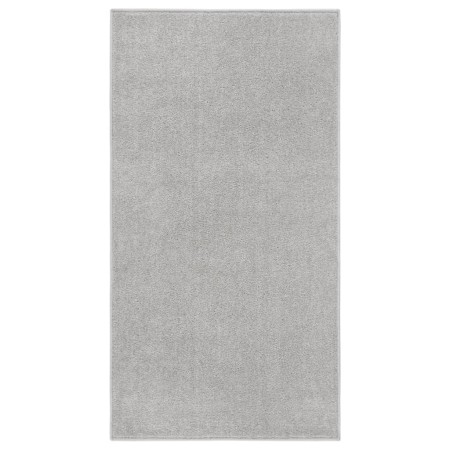 Alfombra de pelo corto gris claro 80x150 cm de , Alfombras - Ref: Foro24-340321, Precio: 35,21 €, Descuento: %