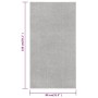 Alfombra de pelo corto gris claro 80x150 cm de , Alfombras - Ref: Foro24-340321, Precio: 35,21 €, Descuento: %