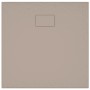 Plato de ducha SMC marrón 90x80 cm de vidaXL, Platos de ducha - Ref: Foro24-148924, Precio: 163,35 €, Descuento: %