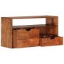 Mueble de TV de madera maciza de acacia 80x30x42 cm de , Muebles TV - Ref: Foro24-340302, Precio: 197,23 €, Descuento: %