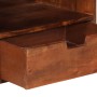 Mueble de TV de madera maciza de acacia 80x30x42 cm de , Muebles TV - Ref: Foro24-340302, Precio: 197,23 €, Descuento: %