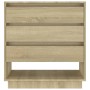 Aparador de madera contrachapada roble Sonoma 70x41x75 cm de , Aparadores - Ref: Foro24-809551, Precio: 71,55 €, Descuento: %