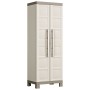 Keter Armario almacenaje multiusos Excellence beige y taupe 182 cm de , Taquillas y armarios de almacenamiento - Ref: Foro24-...