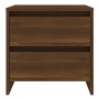 Mesita de noche madera ingeniería marrón roble 45x34,5x44,5 cm de , Mesitas de noche - Ref: Foro24-813042, Precio: 43,51 €, D...