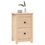 Mesita de noche madera maciza de pino 40x35x61,5 cm de , Mesitas de noche - Ref: Foro24-820946, Precio: 59,31 €, Descuento: %