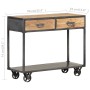 Mesa consola de madera maciza reciclada 90x35x74 cm de , Mesas auxiliares - Ref: Foro24-323516, Precio: 216,87 €, Descuento: %