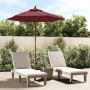 Sombrilla de jardín con poste de madera rojo burdeos 196x231 cm de , Sombrillas - Ref: Foro24-363163, Precio: 59,48 €, Descue...