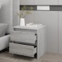 Mesita de noche madera de ingeniería gris Sonoma 45x34,5x44,5cm de , Mesitas de noche - Ref: Foro24-813040, Precio: 43,62 €, ...