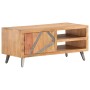 Mesa de centro de madera maciza de acacia 90x45x40cm de , Mesas de centro - Ref: Foro24-286548, Precio: 272,06 €, Descuento: %