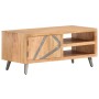 Mesa de centro de madera maciza de acacia 90x45x40cm de , Mesas de centro - Ref: Foro24-286548, Precio: 272,06 €, Descuento: %