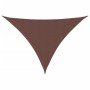 Toldo de vela triangular tela Oxford marrón 5x7x7 m de , Sombrillas - Ref: Foro24-135842, Precio: 49,79 €, Descuento: %