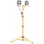 Foco LED con trípode 2x30 W blanco cálido de , Focos y reflectores - Ref: Foro24-149655, Precio: 65,04 €, Descuento: %