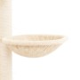 Árbol rascador para gatos de suelo a techo crema 258,5-284,5 cm de , Mobiliario para gatos - Ref: Foro24-171717, Precio: 82,9...