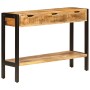 Aparador con 3 cajones madera maciza de mango 110x35x75 cm de , Aparadores - Ref: Foro24-247406, Precio: 190,60 €, Descuento: %