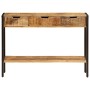 Aparador con 3 cajones madera maciza de mango 110x35x75 cm de , Aparadores - Ref: Foro24-247406, Precio: 190,60 €, Descuento: %