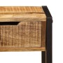 Aparador con 3 cajones madera maciza de mango 110x35x75 cm de , Aparadores - Ref: Foro24-247406, Precio: 190,60 €, Descuento: %