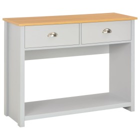 Mesa consola gris 97x35x76 cm de , Mesas auxiliares - Ref: Foro24-283741, Precio: 63,61 €, Descuento: %