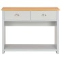 Mesa consola gris 97x35x76 cm de , Mesas auxiliares - Ref: Foro24-283741, Precio: 63,61 €, Descuento: %