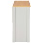 Mesa consola gris 97x35x76 cm de , Mesas auxiliares - Ref: Foro24-283741, Precio: 63,61 €, Descuento: %