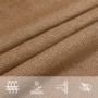 Toldo de vela HDPE gris taupe 160 g/m² 2,5x2,5x3,5 m de , Sombrillas - Ref: Foro24-311416, Precio: 18,32 €, Descuento: %