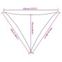Toldo de vela HDPE gris taupe 160 g/m² 2,5x2,5x3,5 m de , Sombrillas - Ref: Foro24-311416, Precio: 18,32 €, Descuento: %