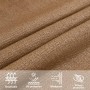 Toldo de vela HDPE gris taupe 160 g/m² 2,5x2,5x3,5 m de , Sombrillas - Ref: Foro24-311416, Precio: 18,32 €, Descuento: %