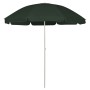 Sombrilla de playa verde 240 cm de , Sombrillas - Ref: Foro24-314705, Precio: 32,11 €, Descuento: %