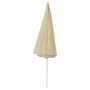 Sombrilla de playa amarillo arena 300 cm de , Sombrillas - Ref: Foro24-314707, Precio: 36,80 €, Descuento: %