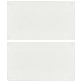 Tablas de cortar 2 uds burbujas transparentes vidrio templado de , Tablas de cortar - Ref: Foro24-322289, Precio: 23,66 €, De...