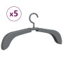 Perchas extensibles 5 unidades gris de , Perchas - Ref: Foro24-344387, Precio: 16,24 €, Descuento: %